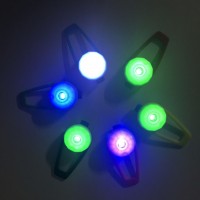 New Pet accessory soft silicone LED dog collar light for safty walk